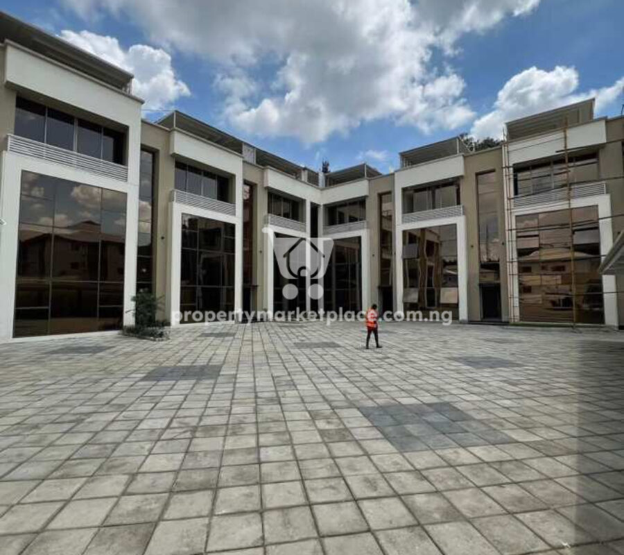 Serviced 4 bedroom terrace duplex with a room Bq