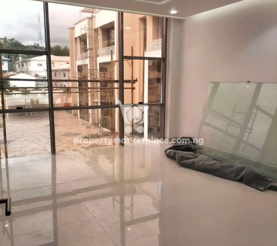 Serviced 4 bedroom terrace duplex with a room Bq