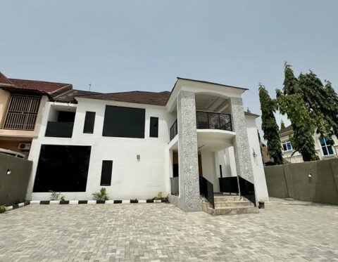 4 bedroom semi-detached duplex with a private compound