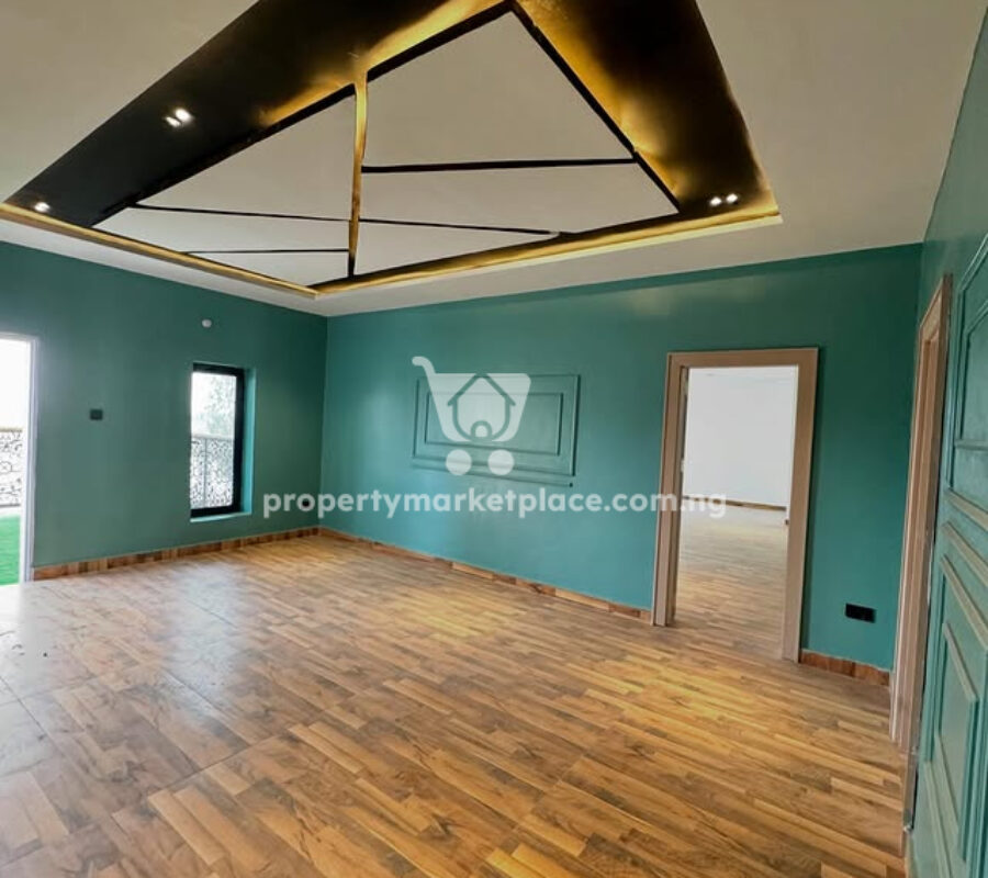4 bedroom semi-detached duplex with a private compound