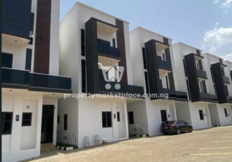 4 bedroom terrace duplex with a room boys quarters