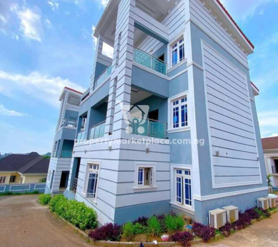 2 units of 5 bedroom semi-detached duplex with a pent floor
