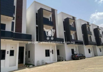 4 bedroom terrace duplex with Bq serviced with swimming pool