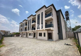 4 bedroom terrace duplex with a room boys quarters
