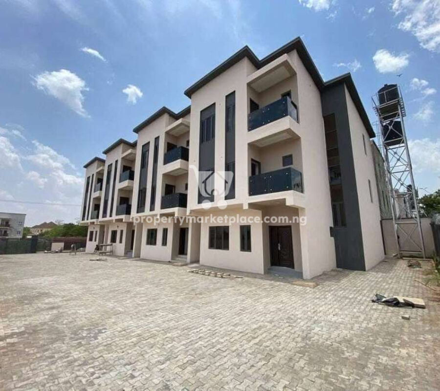4 bedroom terrace duplex with a room boys quarters