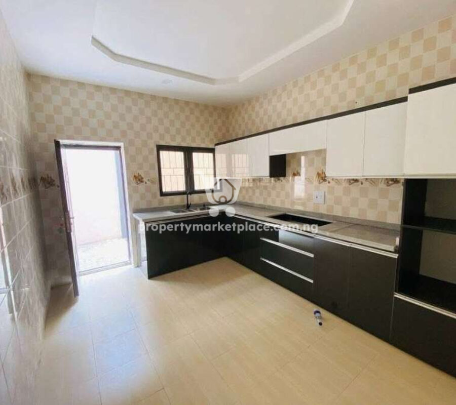 4 bedroom terrace duplex with a room boys quarters