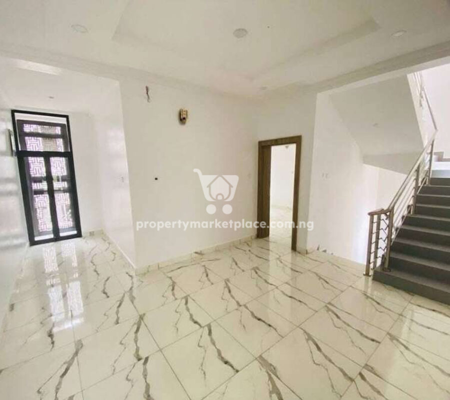 4 bedroom terrace duplex with a room boys quarters