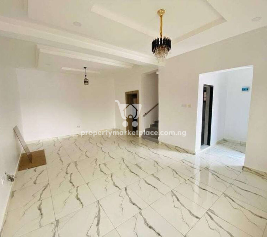 4 bedroom terrace duplex with a room boys quarters