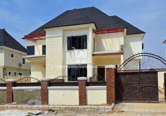 5 bedroom detached duplex with 2 rooms boys quarters