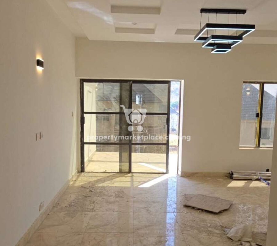 5 bedroom detached duplex with 2 rooms boys quarters