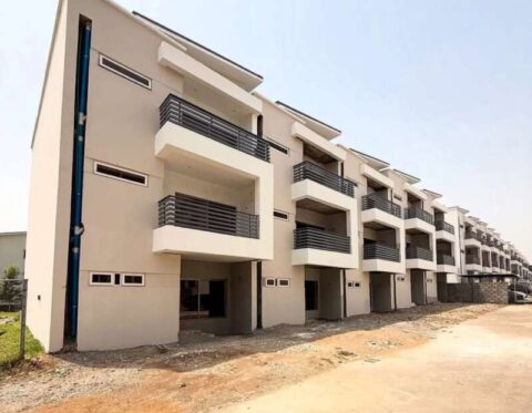 4 bedroom terrace duplex with a room boys quarters
