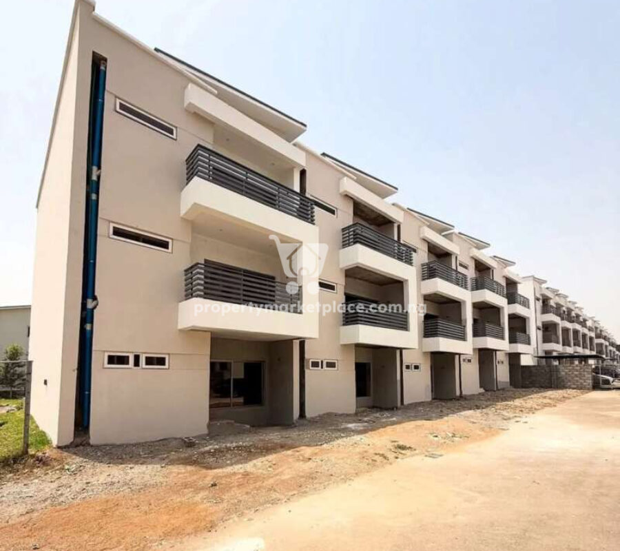4 bedroom terrace duplex with a room boys quarters