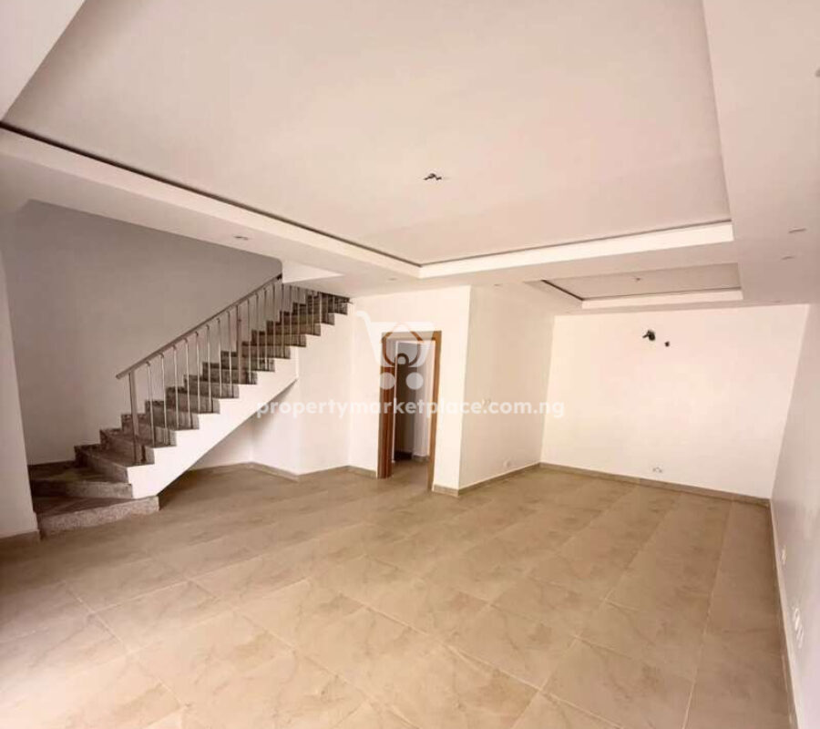 4 bedroom terrace duplex with a room boys quarters