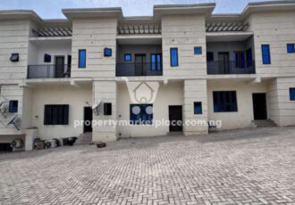 4 bedroom terrace duplex with a room boys quarters