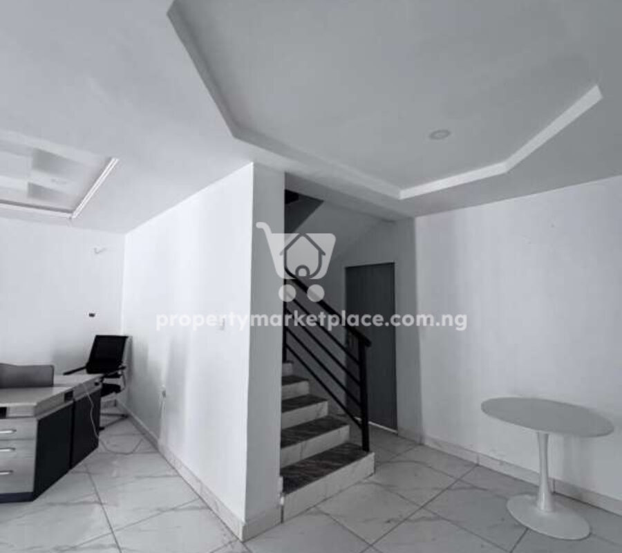 4 bedroom terrace duplex with a room boys quarters