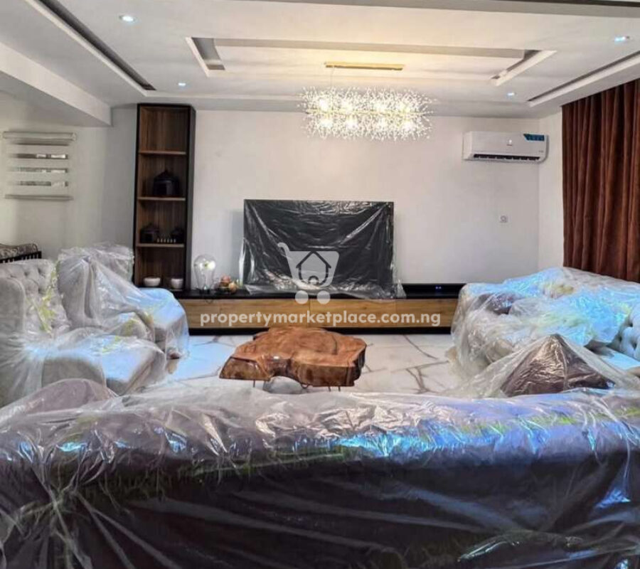 Nicely finished 4 bedroom terrace duplex with a room Bq