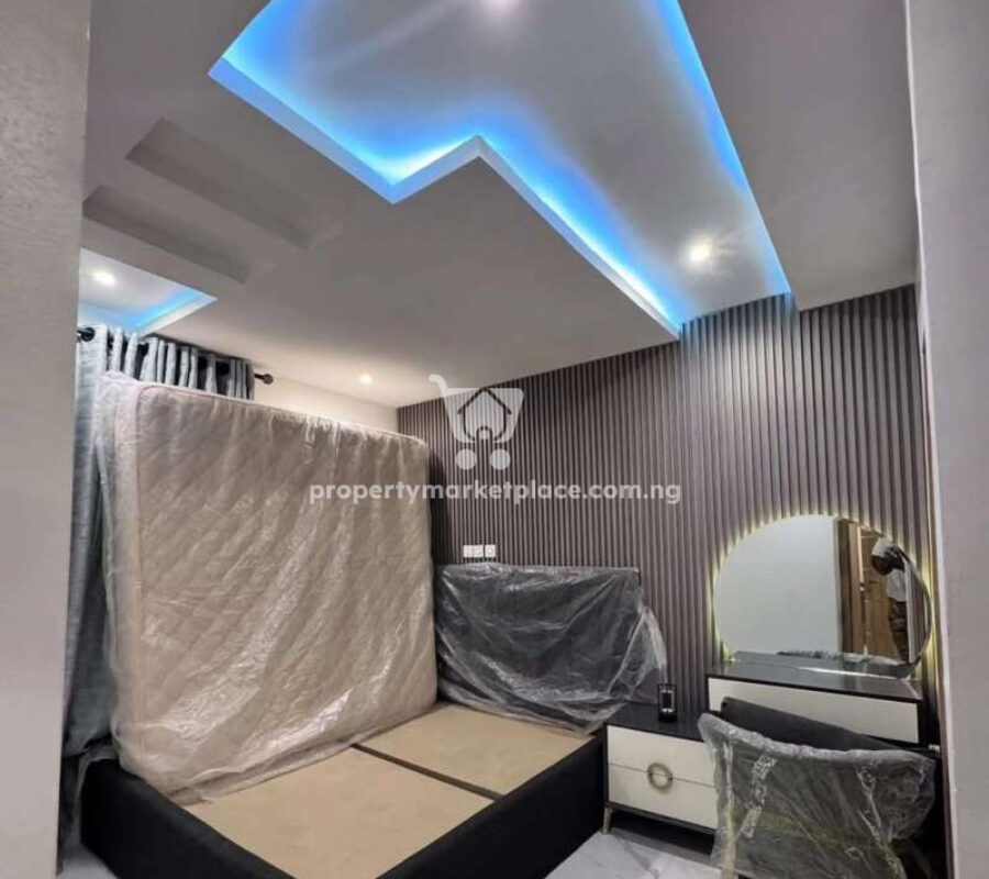 Nicely finished 4 bedroom terrace duplex with a room Bq