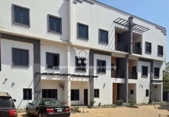 4 bedroom terrace duplex with a room boys quarters