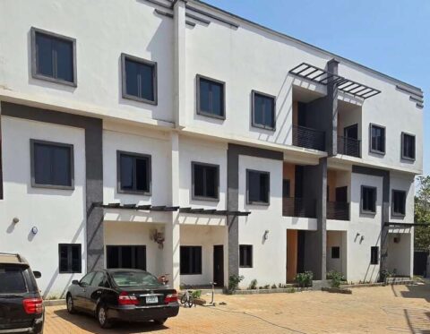 4 bedroom terrace duplex with a room boys quarters