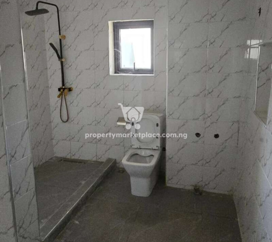 4 bedroom terrace duplex with a room boys quarters