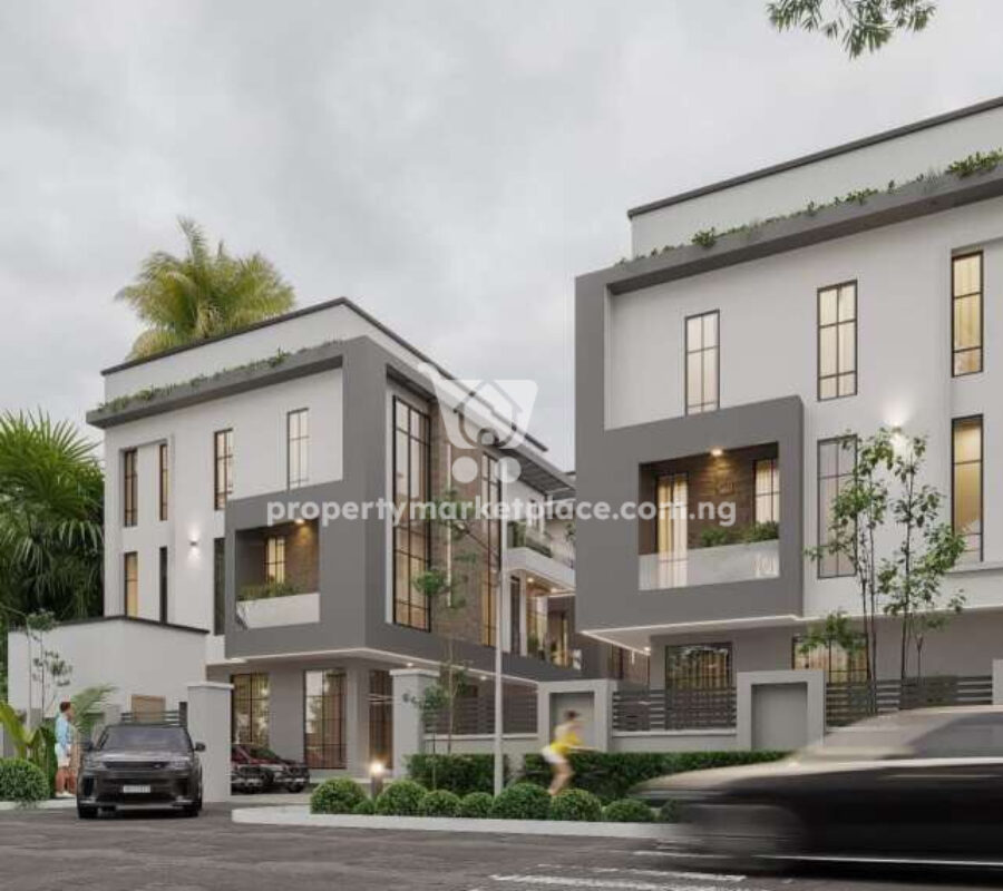5 bedroom detached duplex with a room boys quarters