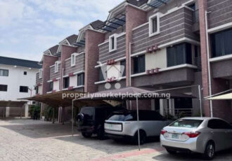 Furnished 4 bedroom terrace duplex with a room boys quarters