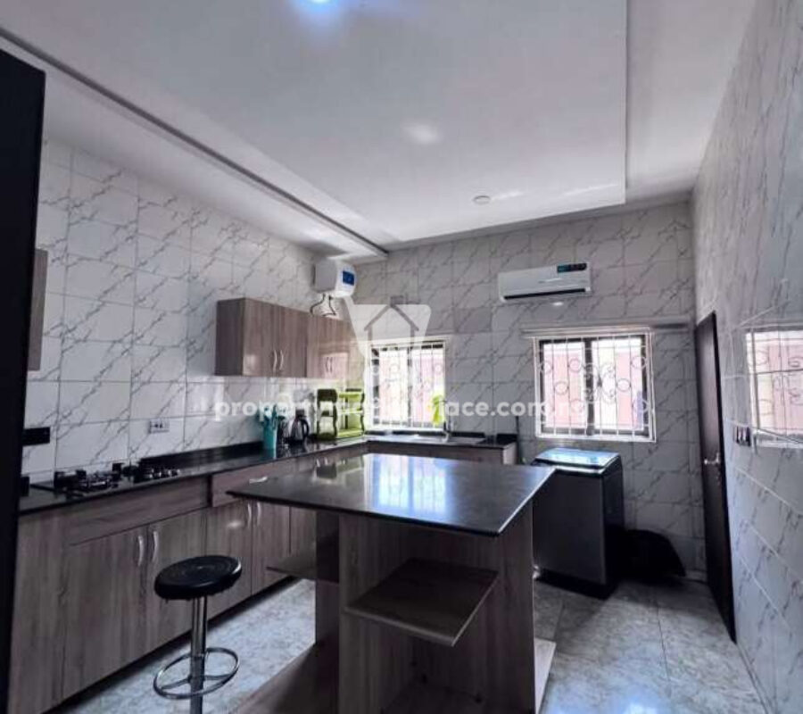 Furnished 4 bedroom terrace duplex with a room boys quarters