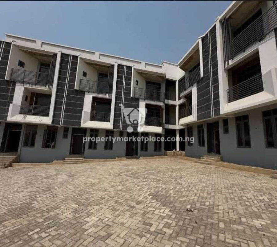 4 bedroom terrace duplex with a room boys quarters