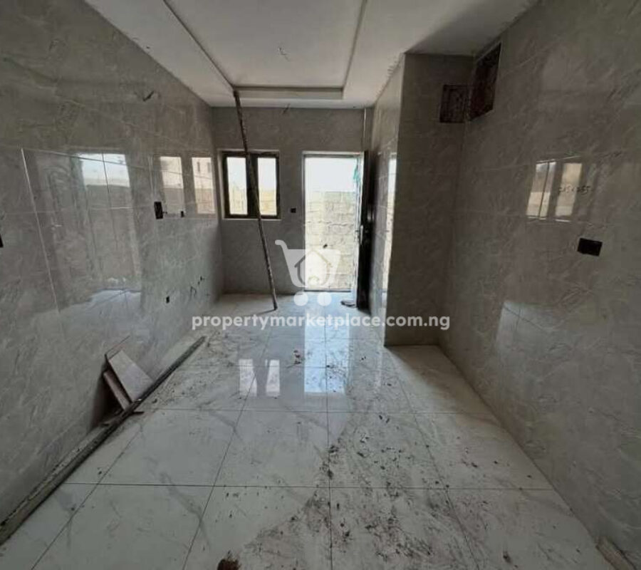 4 bedroom terrace duplex with a room boys quarters