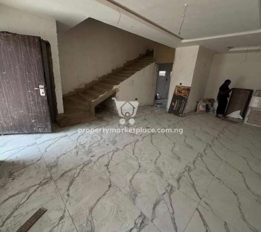 4 bedroom terrace duplex with a room boys quarters