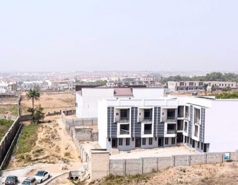 4 bedroom terrace duplex with a room boys quarters