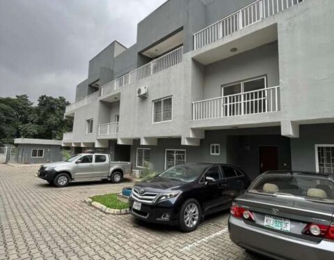 4 bedroom terrace duplex with a room boys quarters
