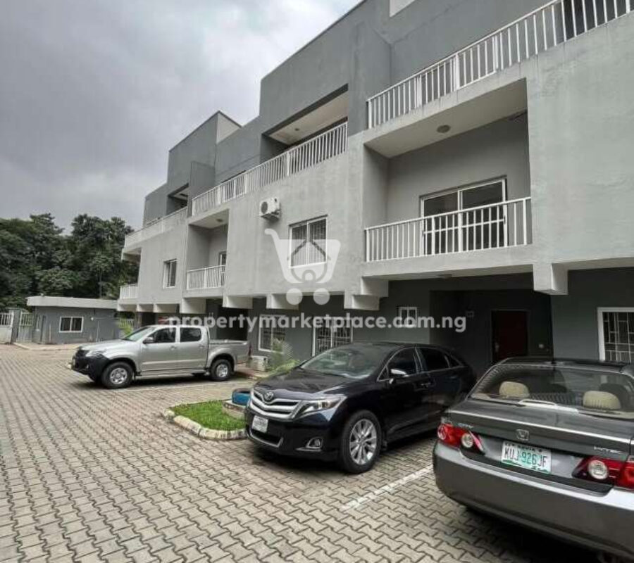 4 bedroom terrace duplex with a room boys quarters