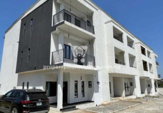 Nicely finished 4 bedroom terrace duplex with a room Bq