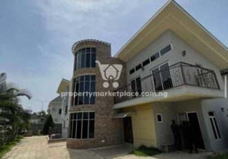 2 units of furnished 5 bedroom semi-detached duplexes with 2 rooms Bq each