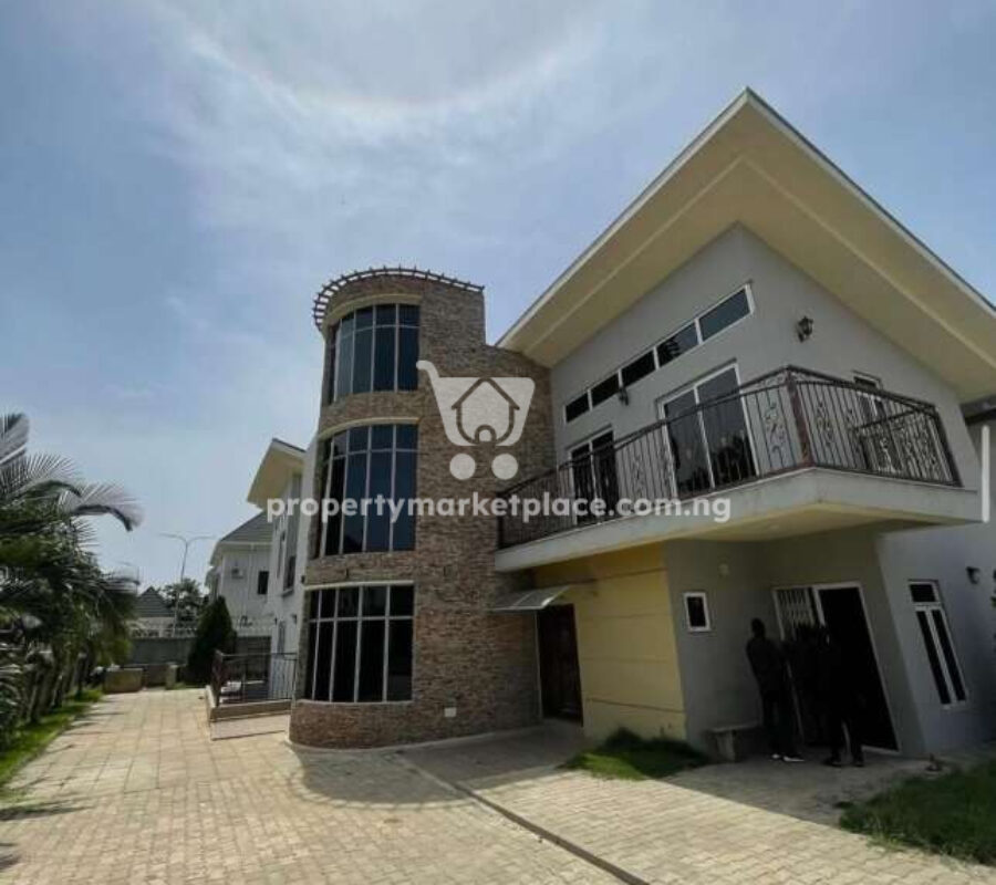 2 units of furnished 5 bedroom semi-detached duplexes with 2 rooms Bq each