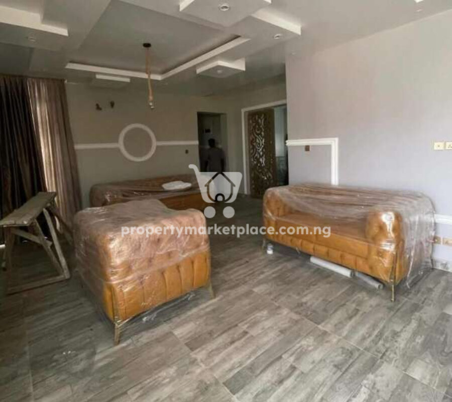 2 units of furnished 5 bedroom semi-detached duplexes with 2 rooms Bq each