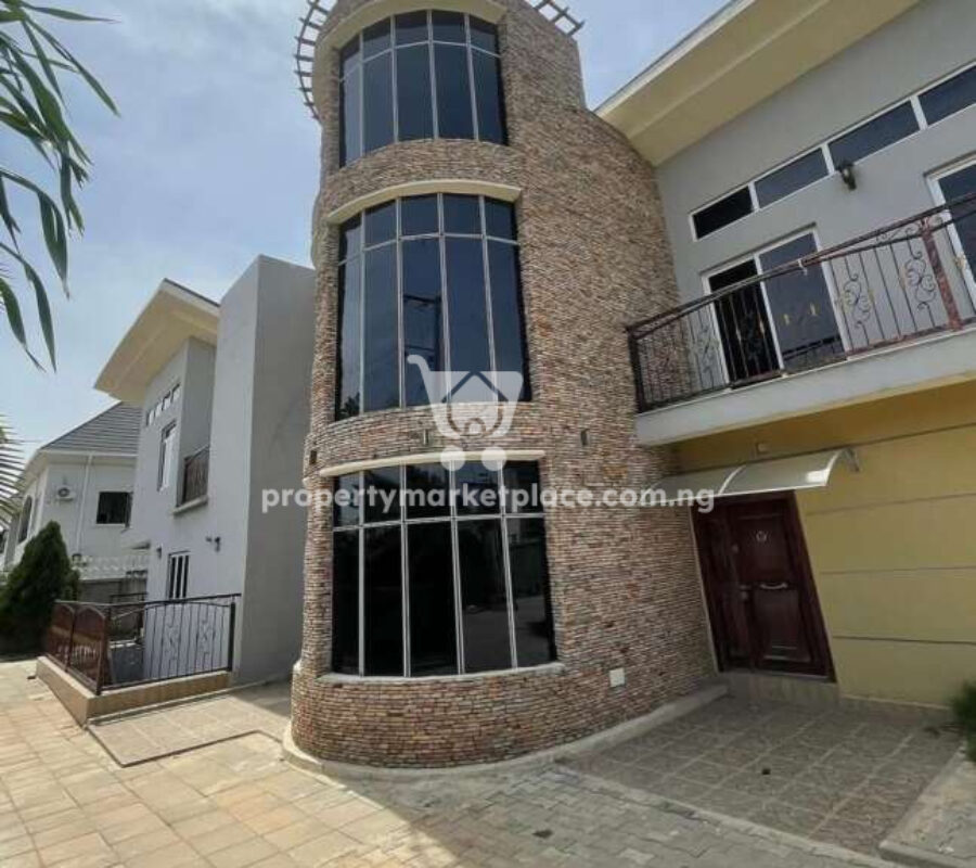 2 units of furnished 5 bedroom semi-detached duplexes with 2 rooms Bq each