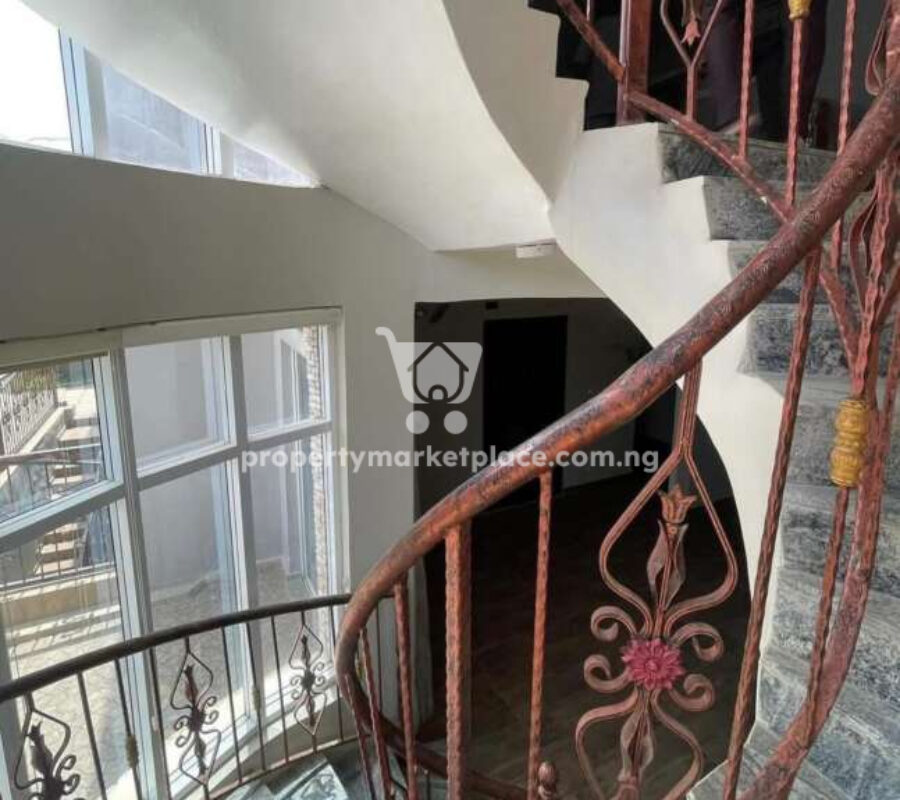 2 units of furnished 5 bedroom semi-detached duplexes with 2 rooms Bq each