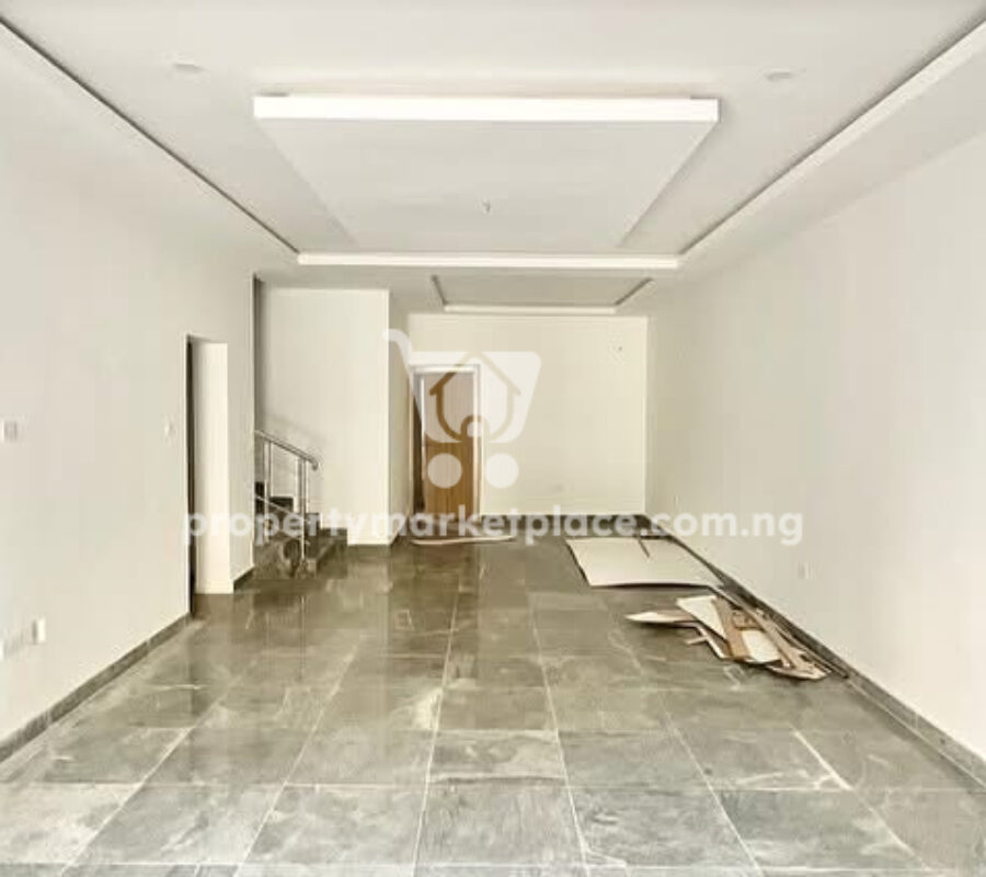 4 bedroom terrace duplex with a room boys quarters