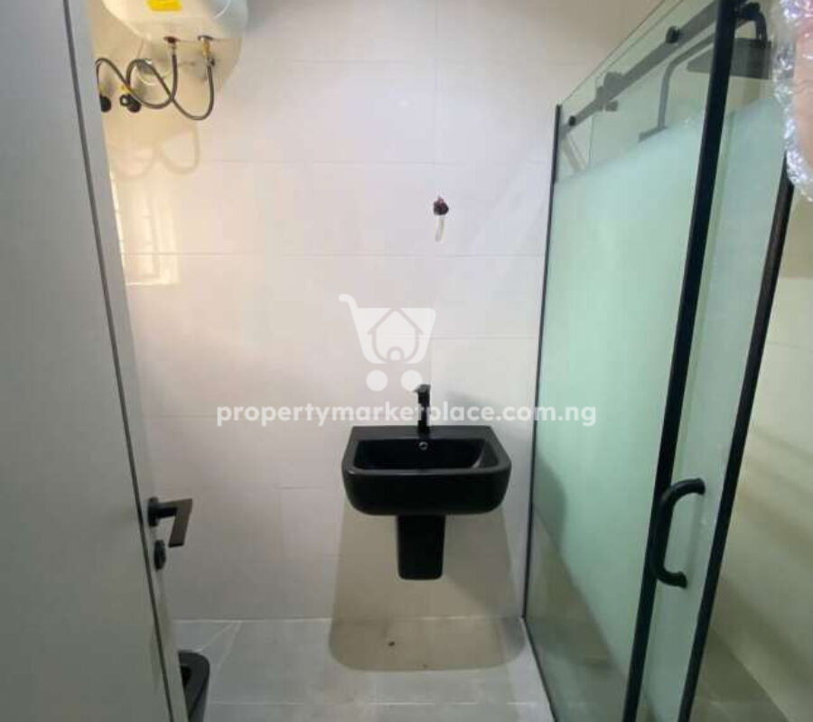 Tastefully finished 4 bedroom terrace duplex with a room Bq