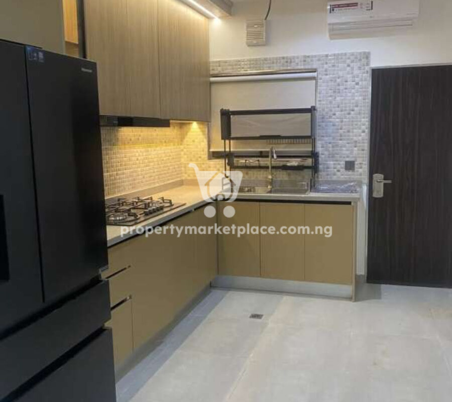 Tastefully finished 4 bedroom terrace duplex with a room Bq