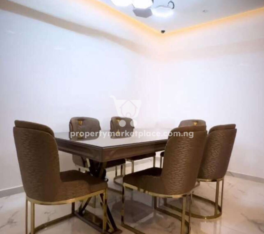 Tastefully finished 4 bedroom terrace duplex with a room Bq