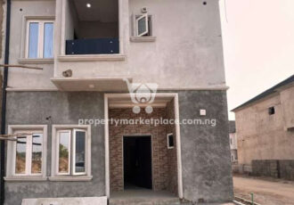 Nicely finished and spacious 3 bedroom terrace duplex in an estate