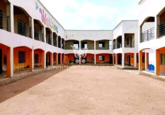 A functional school with 21 classrooms in a nice area