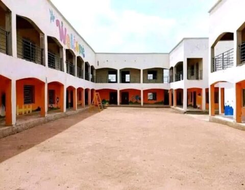 A functional school with 21 classrooms in a nice area