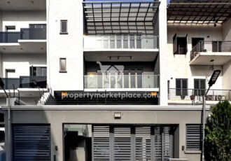 Automated 5 bedroom terrace duplex in a serene and secured estate