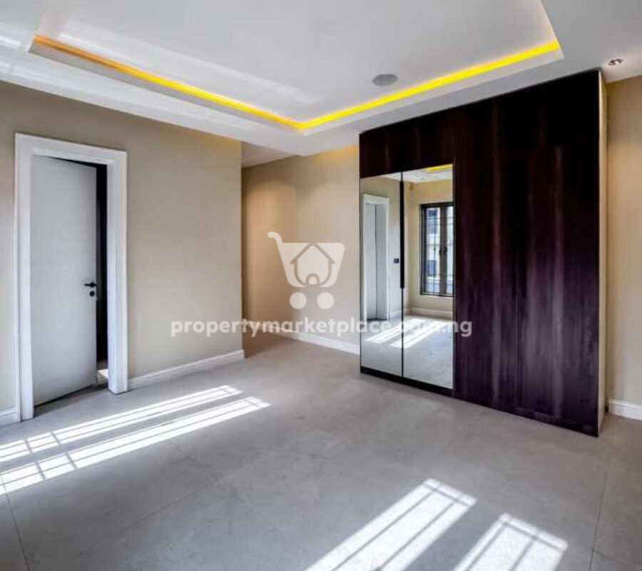 Automated 5 bedroom terrace duplex in a serene and secured estate