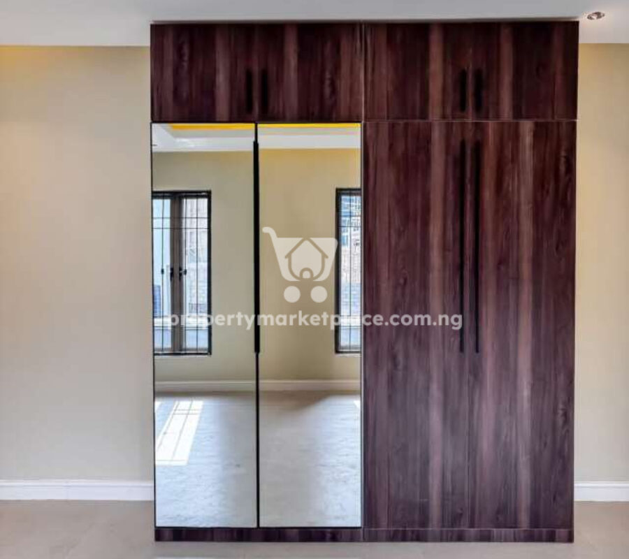 Automated 5 bedroom terrace duplex in a serene and secured estate