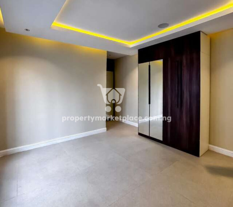 Automated 5 bedroom terrace duplex in a serene and secured estate